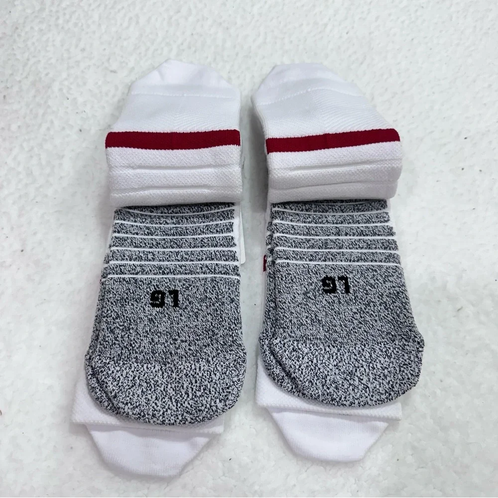 White Adidas Adizero Socks
